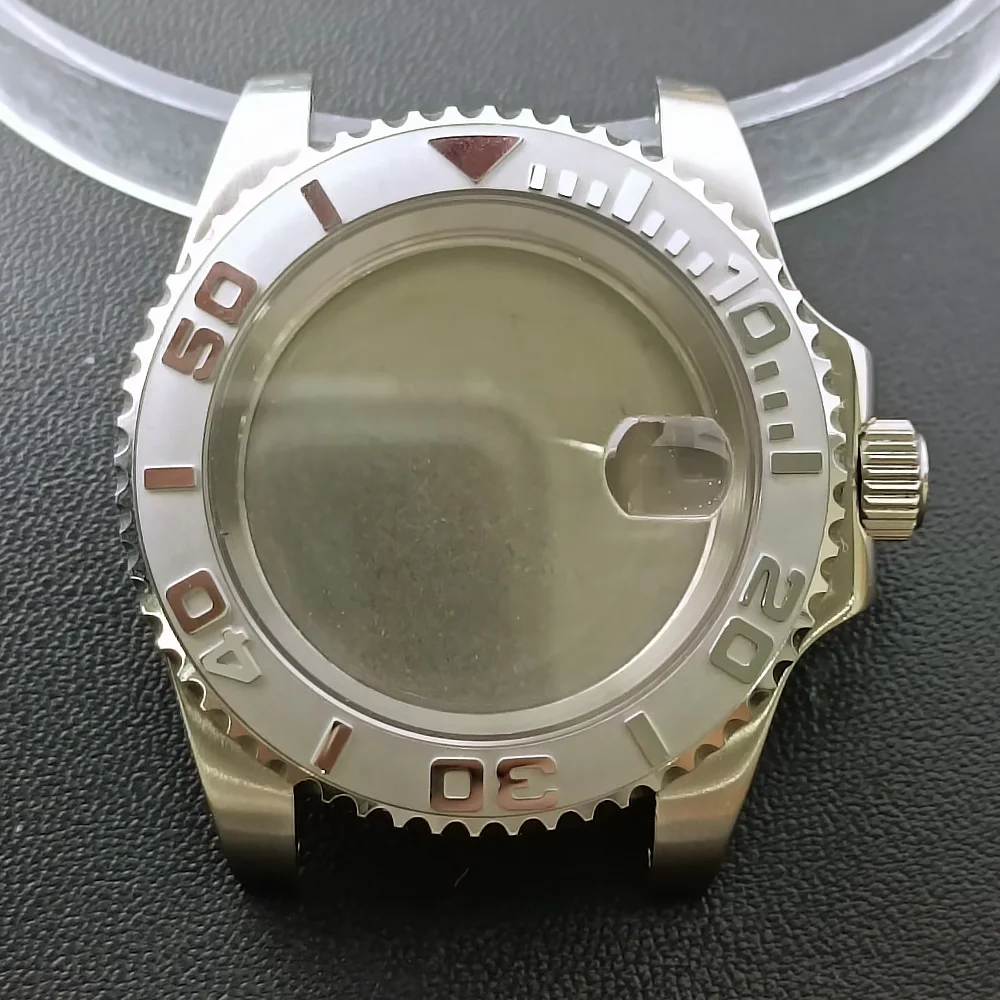 40.5mm Stainless Steel Watch Case for NH34/35/36 27 40.5mm Stainless Steel Watch Case for NH34/35/36 - Image 27