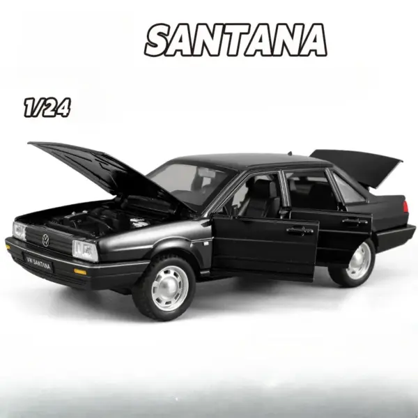 VW Santana Retro Diecast Car Model 1:24 - Image 8