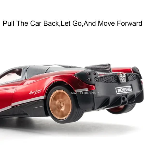1:32 Pagani Huayra BC Diecast Car Model - Image 5