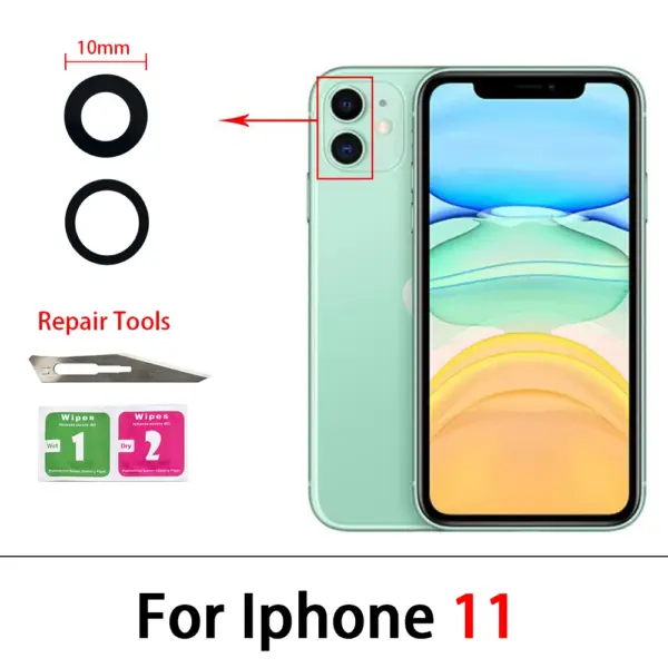 iPhone Camera Glass Lens Replacement Kit - Image 10