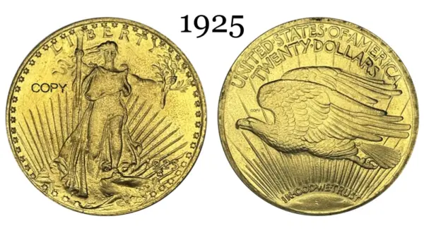 Saint Gaudens Double Eagle Commemorative Coin - Image 8