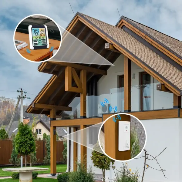 Wireless Indoor Outdoor Temperature Humidity Meter - Image 5