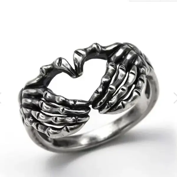 Vintage Dark Dragon Punk Ring for Adults - Image 6