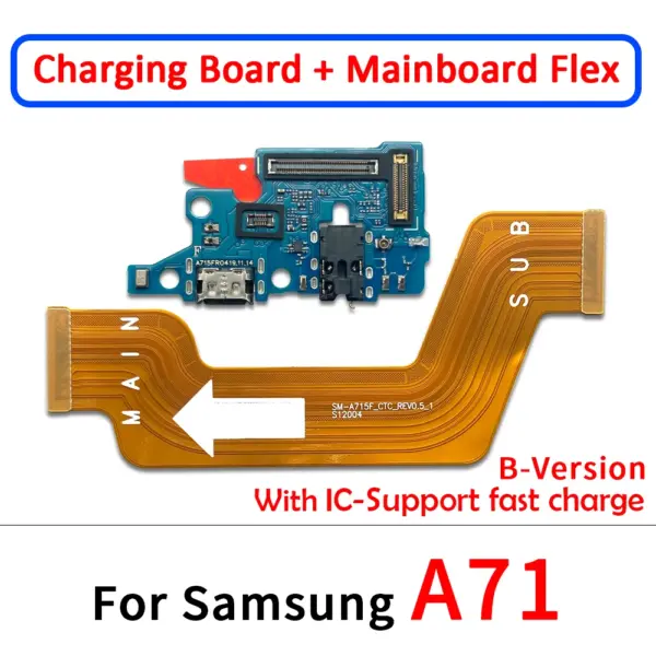 Samsung A21S A31 A41 A51 A70 A71 USB Charging Port Flex Cable - Image 7