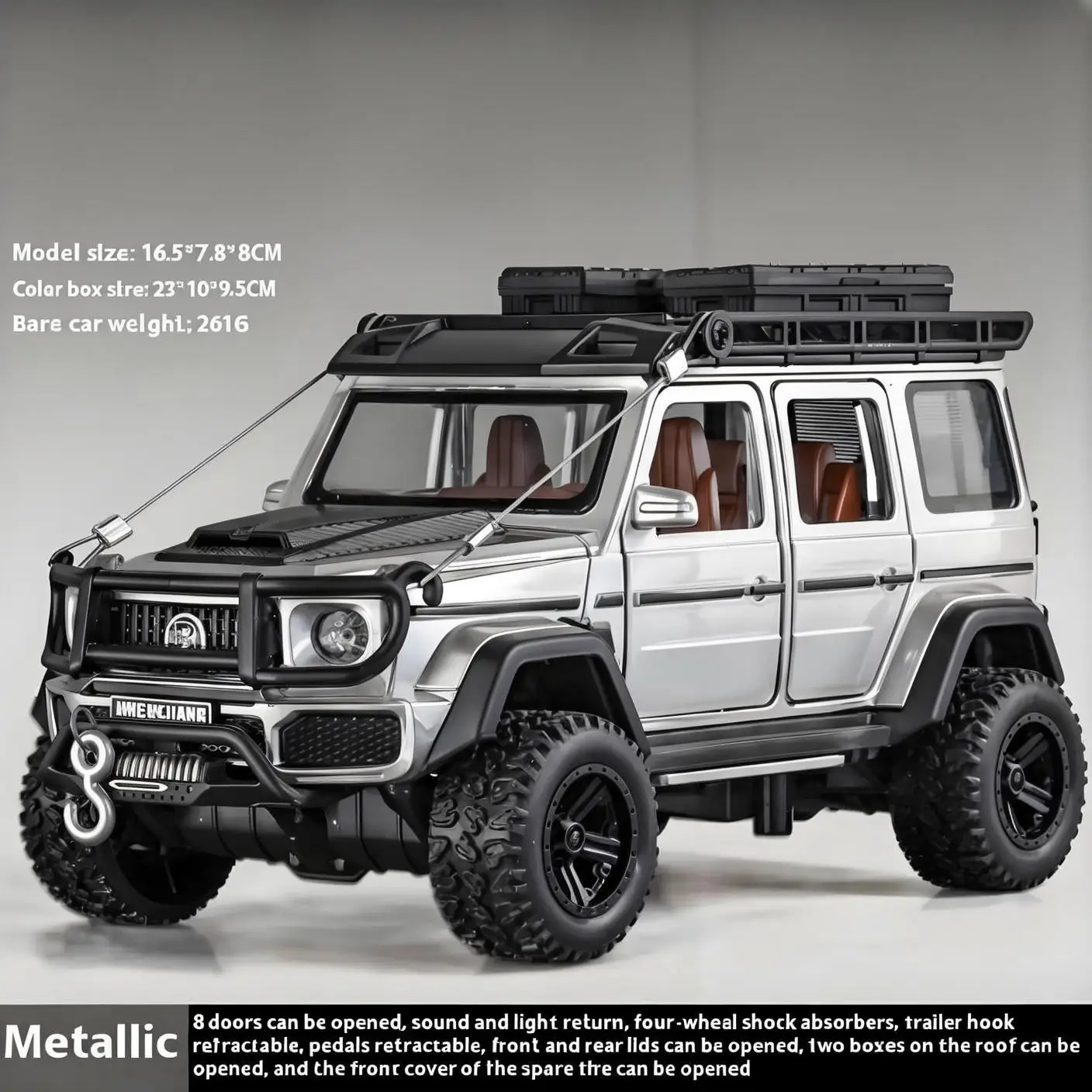 1:32 Mercedes Benz G550 Diecast Model Car 10 1:32 Mercedes Benz G550 Diecast Model Car - Image 10
