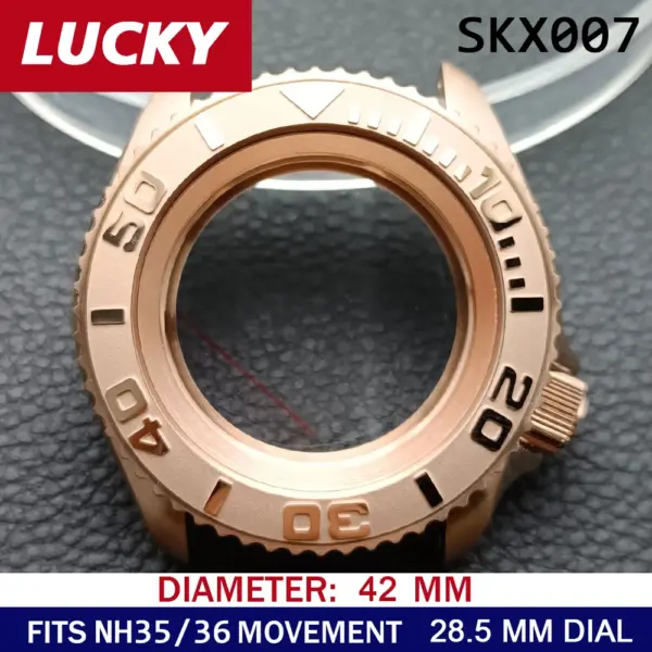 N H35 42mm Stainless Steel Watch Case - Image 13