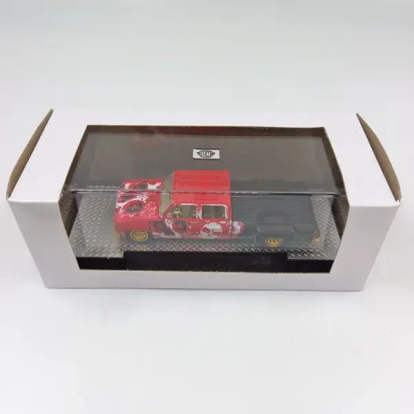 1/64 Mooneye 1973 Coke Pickup Truck Model - Image 10