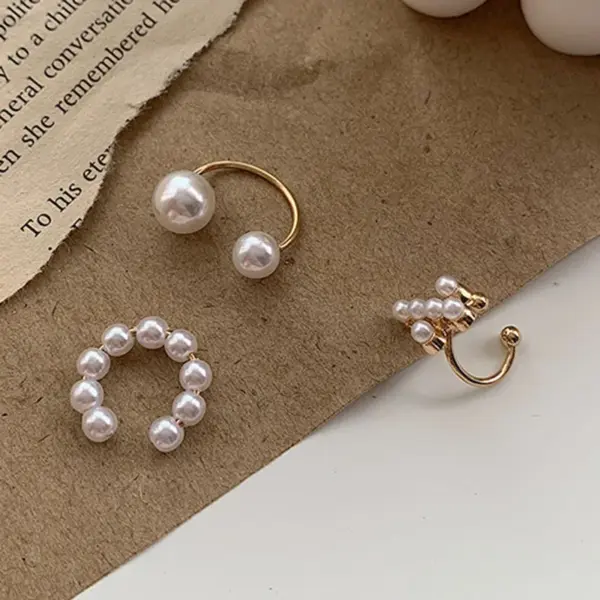 Long Tassel Ear Cuff Earrings Unisex Style - Image 24