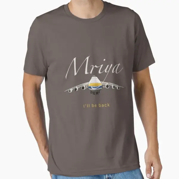 An-225 Mriya Men's Cotton T-Shirt - Image 13