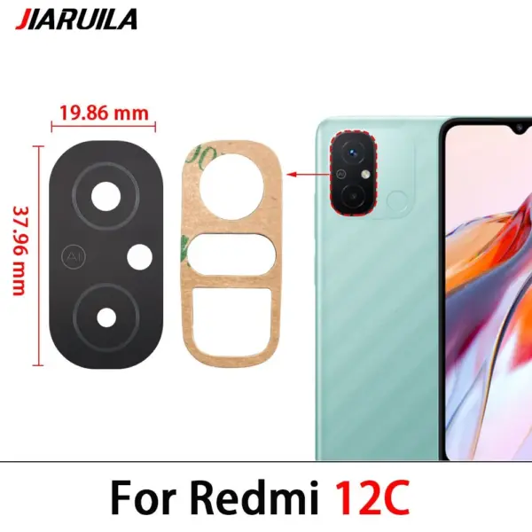 2-Piece Camera Glass for Xiaomi Redmi Series - Image 6