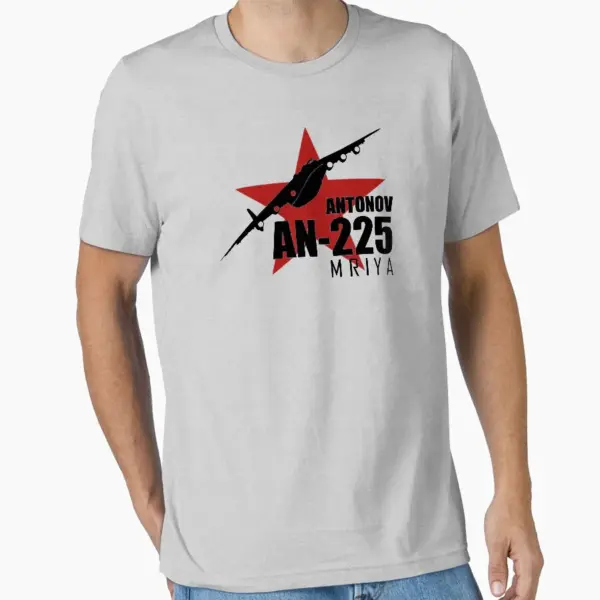 An-225 Mriya Digital Print Cotton T-Shirt - Image 8