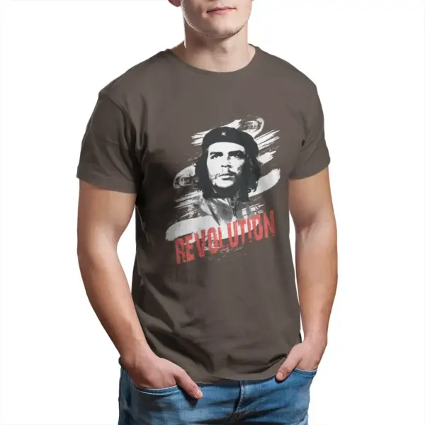 Che Guevara Graphic Cotton T-Shirt for Men - Image 8