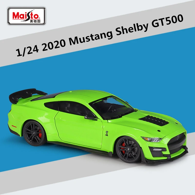 Maisto 1:24 2020 Mustang Shelby GT500 Diecast Model 7 Maisto 1:24 2020 Mustang Shelby GT500 Diecast Model - Image 7