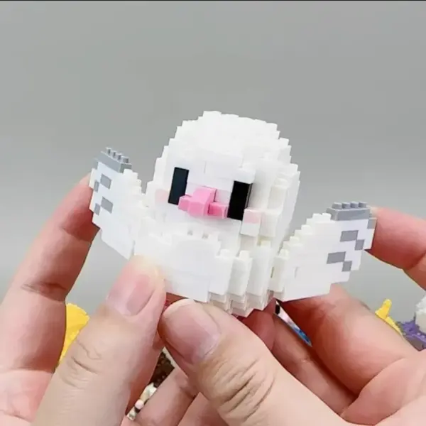 3D Cute Parrot Building Blocks Model - Image 6