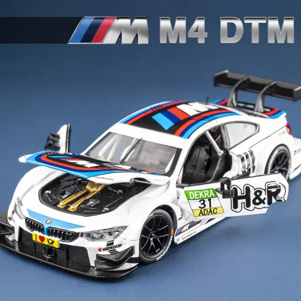 1:23 BMW M4 G82 Diecast Sports Car Model - Image 18