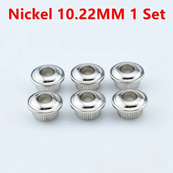 Vintage Metal Guitar Tuning Pegs Set of 6 - Image 10