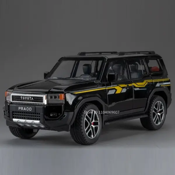 1:24 Alloy Diecast Prado LC250 Model Car - Image 7