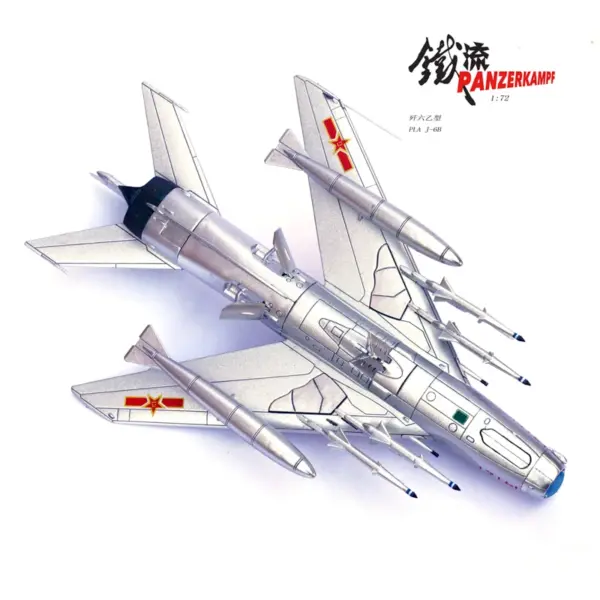 1:72 Scale Chinese J-6B Fighter Jet Model - Image 3
