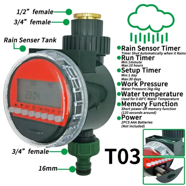 Automatic Garden Micro Drip Irrigation Kit - Image 11