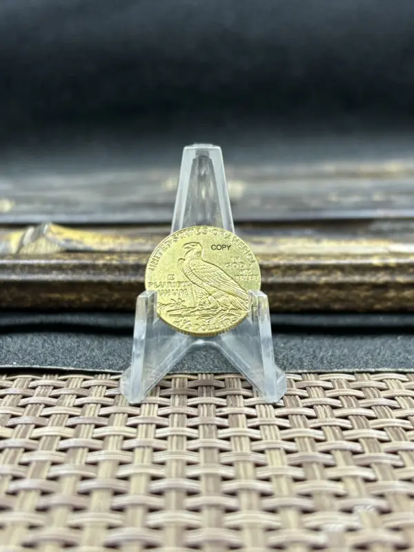 1909 Liberty Eagle Collectible Commemorative Coin - Image 4