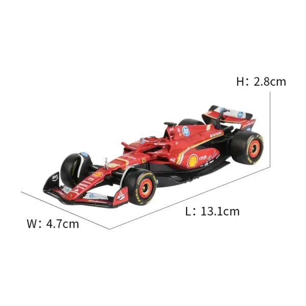 Bburago 1:43 Scale Ferrari SF24 F1 Model - Image 3