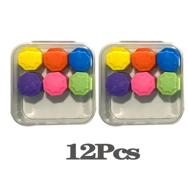 6Pcs Colorful Gonggi Jack Stone Set - Image 10