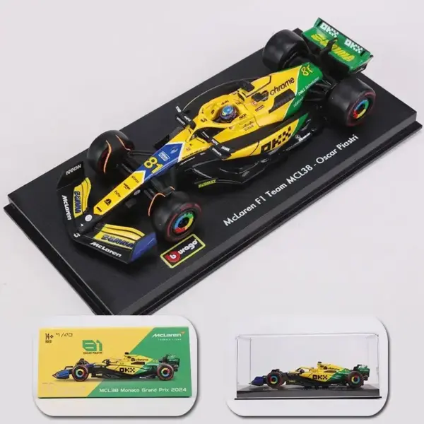 Bburago 1:43 McLaren MCL38 Diecast Model Car - Image 10