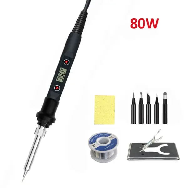 80W Digital Soldering Iron Station 220V/110V - Image 12