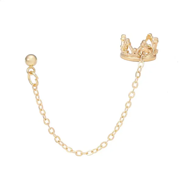 Long Tassel Ear Cuff Earrings Unisex Style - Image 12