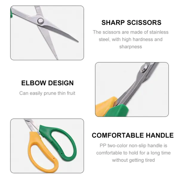 Sturdy Garden Pruning Shears with Soft Handles - Image 5