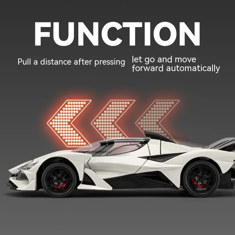 1:24 Apollo Project EVO Supercar Diecast Model 6 1:24 Apollo Project EVO Supercar Diecast Model - Image 6