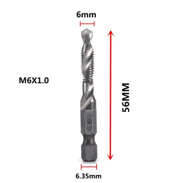 HSS Metric Tap Drill Bits Set M3 to M10 - Image 20