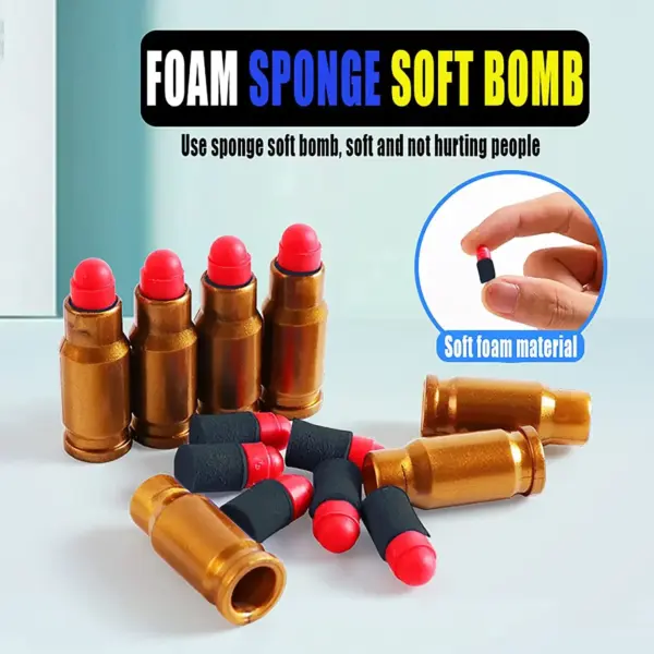 G17 M1911 Soft Bullet Foam Dart Toy Gun - Image 5