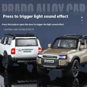 1:32 Toyota Prado Land Cruiser Diecast Model 14 S7a8fce435ba44040a93c9e910d7ebd59h