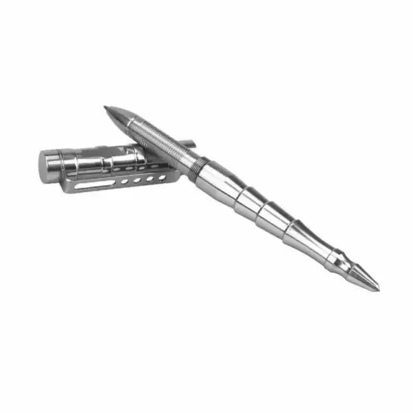Stainless Steel Tactical Self-Defense Pen EDC Tool - Image 4
