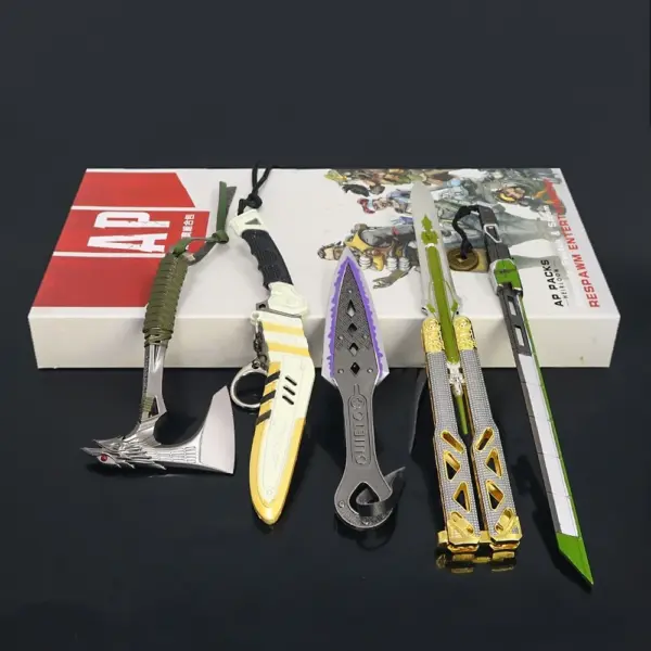 5pcs Apex Legends Heirloom Keychain Set - Image 5