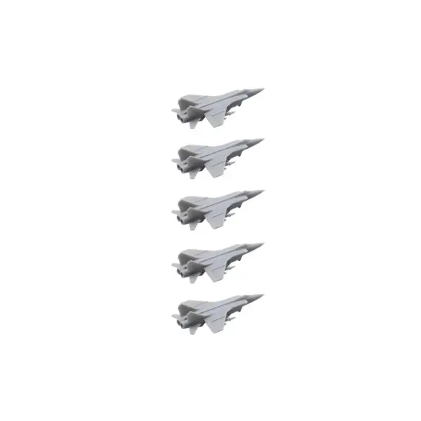 5PCS Resin Mig-31 Aircraft Models 1/2000-1/350 - Image 10