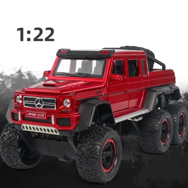 1:22 Mercedes Benz AMG G63 Diecast Model - Image 6