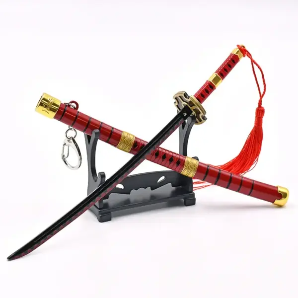 22cm Sandai Kitetsu Zoro Sword Model - Image 3