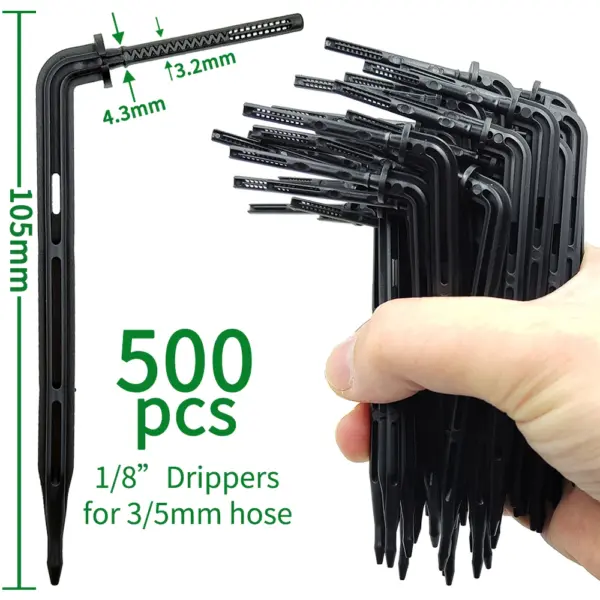 Green Drippers 1/8 inches for Micro Drip Systems - Image 19