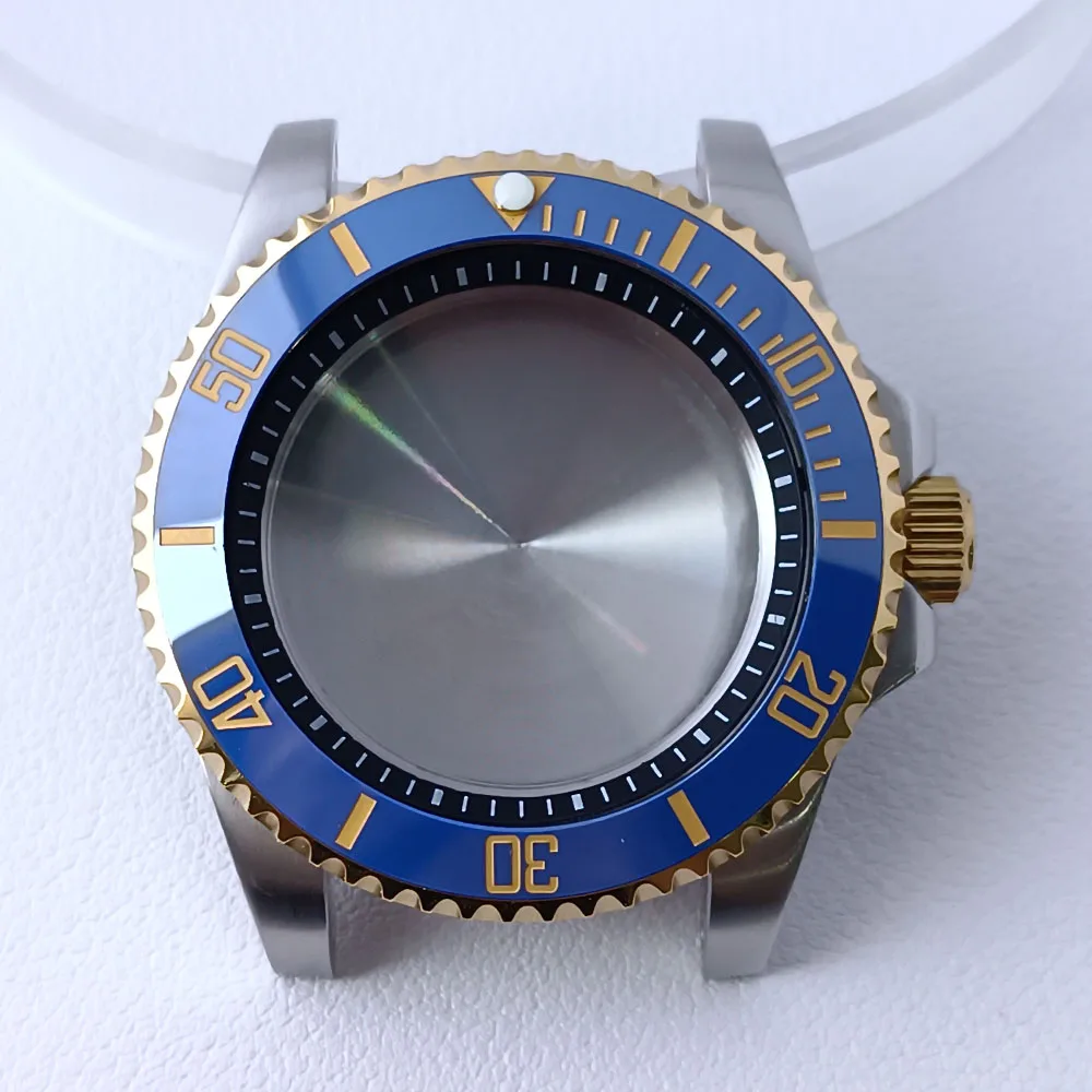 40.5mm Stainless Steel GMT Watch Case NH35/NH36 109 40.5mm Stainless Steel GMT Watch Case NH35/NH36 - Image 109