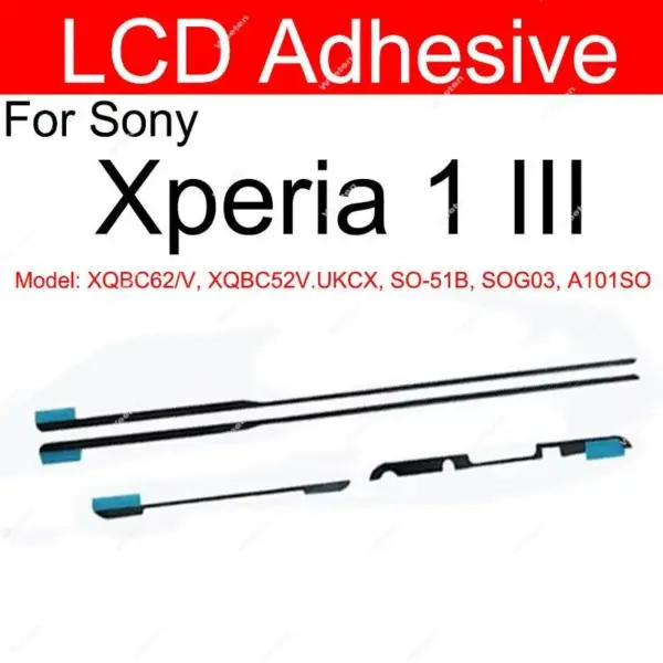 LCD Rear Battery Cover Adhesive for Sony Xperia 1 X1 II III and Xperia 5 X5 II III - Image 5