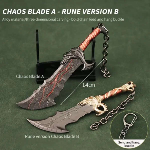 Mini God of War 4 Kratos Keychain - Image 8
