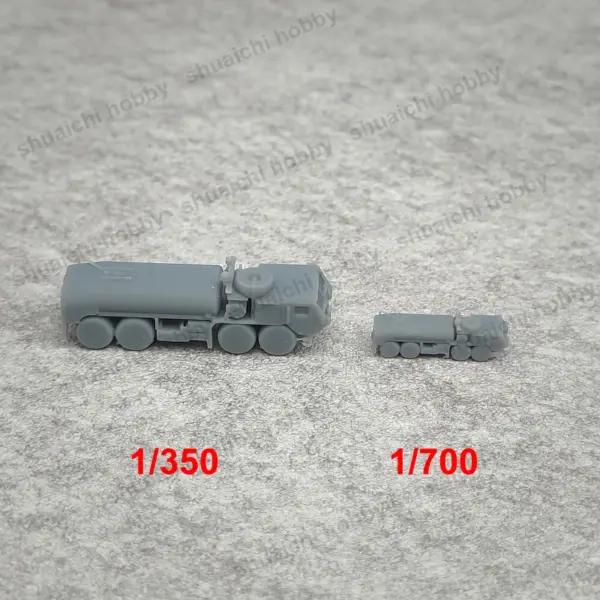 5PCS M978 Resin Model Oil Tank Trucks - Image 3