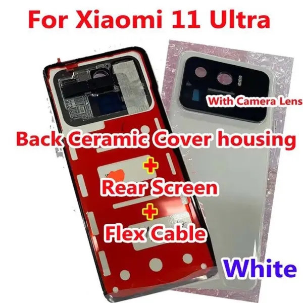 Xiaomi Mi 11 Ultra Battery Back Cover Replacement - Image 5