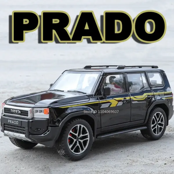 1:24 Alloy Diecast Prado LC250 Model Car
