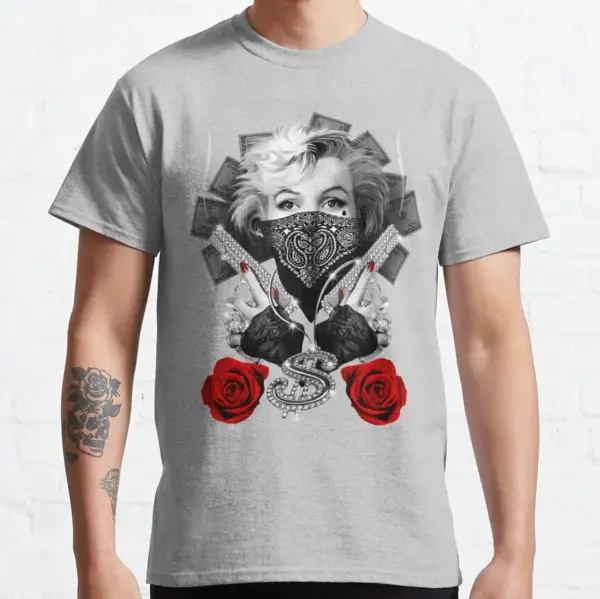 Marilyn Monroe Vintage Graphic T-Shirt Large - Image 9