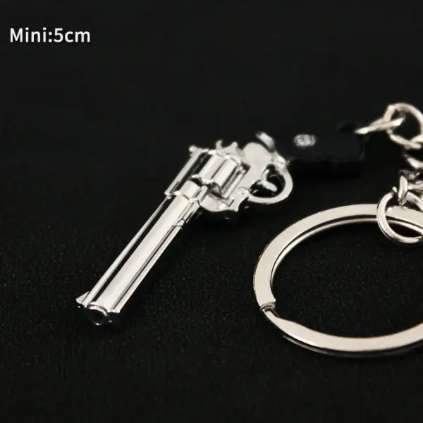 PUBG Mini Gun Metal Keychain Accessory - Image 4