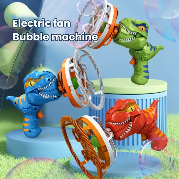 Dinosaur Bubble Blower Machine for Outdoor Fun - Image 5