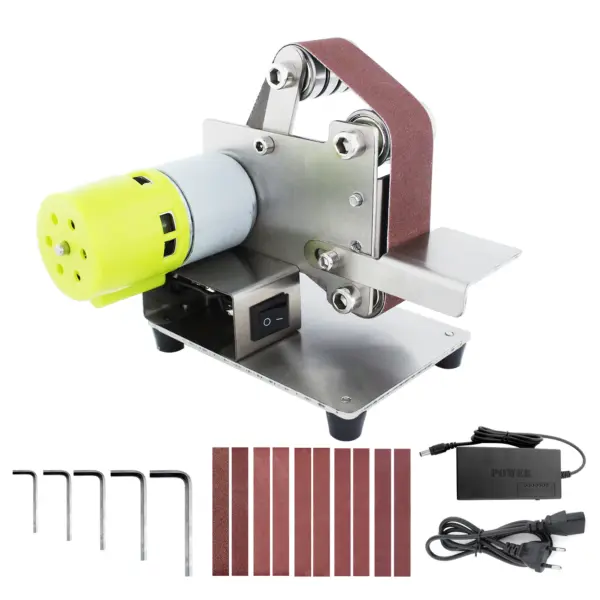 Mini Electric Belt Sander with 10 Belts - Image 10